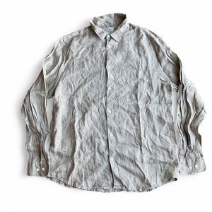 Men's cream button down Shirt